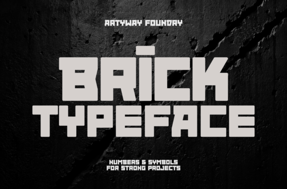 Brick Typeface for Stronger Branding and Visual Impact