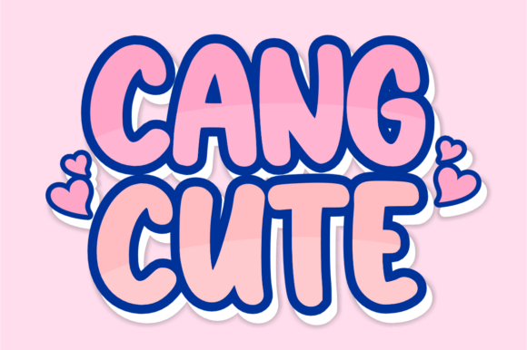 Cang Cute Font for Creative and Playful Design Projects