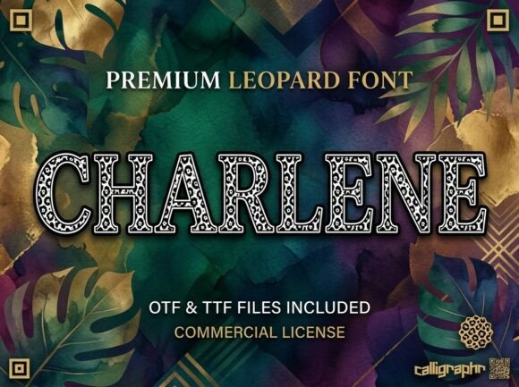 Charlene: A Decorative Display Font for Bold Branding