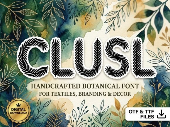 Clusl: The Display Font That Elevates Campaign Design