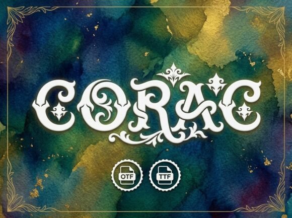 Corac: A Display Font That Commands Attention