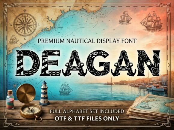 Deagan: A Monumental Display Typeface for Bold Branding