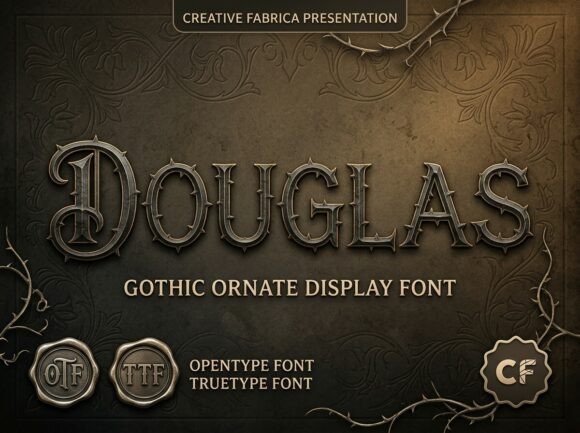 Douglas Font for Timeless Branding