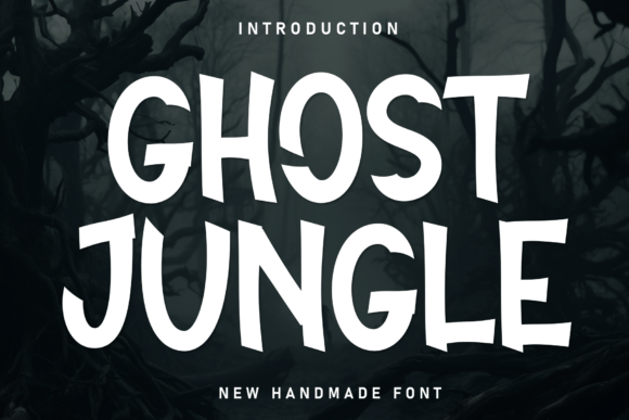 Ghost Jungle: A Charming Handwritten Display Font for Creative Projects