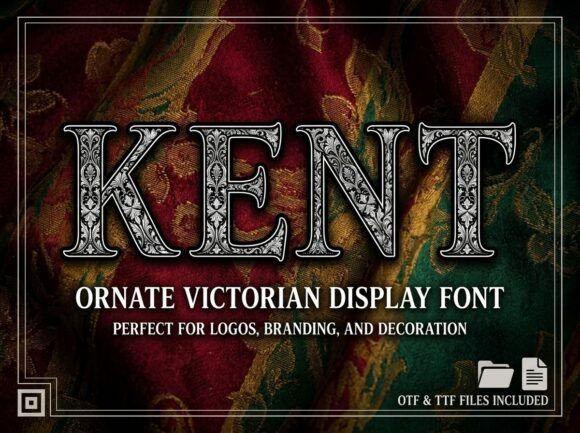 Kent: A Luxurious Display Font for Timeless Editorial Design
