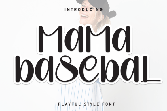 Mama Basebal: A Playful Font for Whimsical Branding