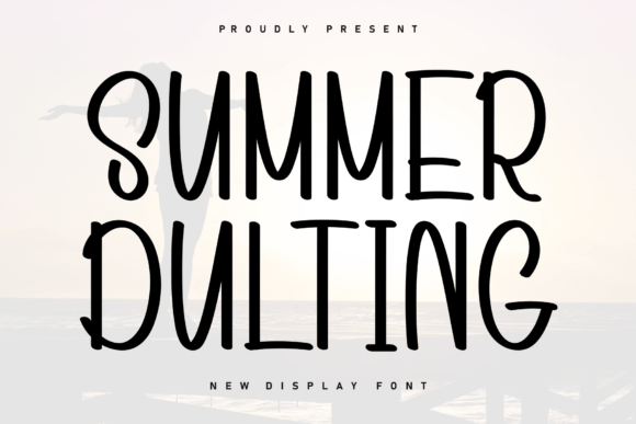 Summer Dulting: A Handwritten Font for Memorable Branding