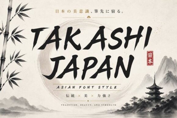 Takashi Japan Font Review and Download Guide