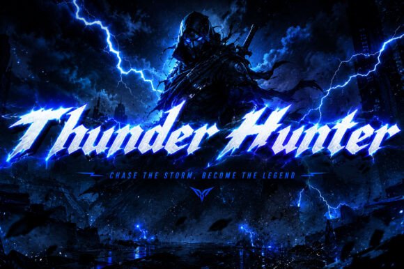 Thunder Hunter: A Bold Display Font for High-Impact Visuals