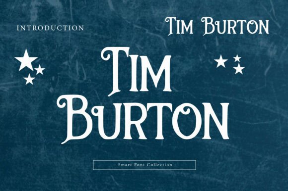 Tim Burton Font for Whimsical Branding and Display Needs