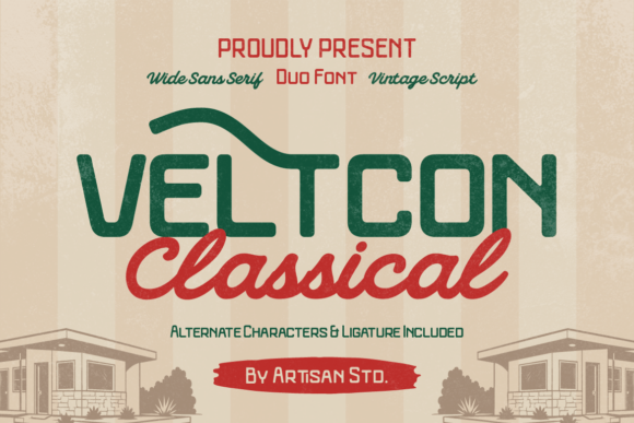 Veltcon Font for Vintage-Inspired Editorial Design